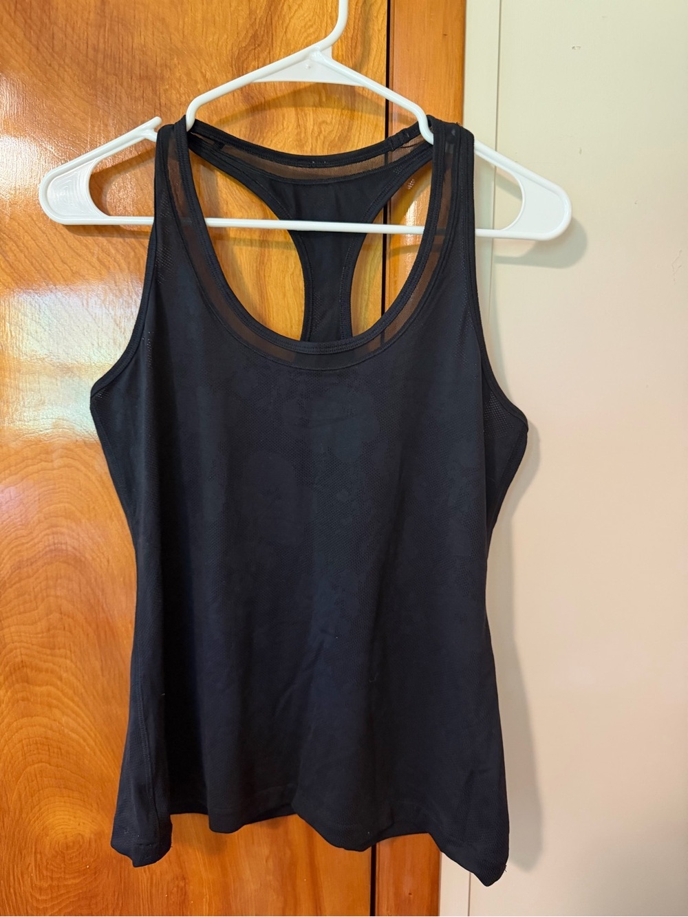 lululemon athletica Black Racerback Tank Top